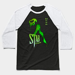 Stab from the Scream movie Baseball T-Shirt